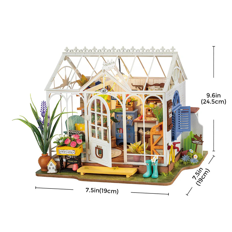 Load image into Gallery viewer, Rolife Dreamy Garden House DIY Miniature House Kit