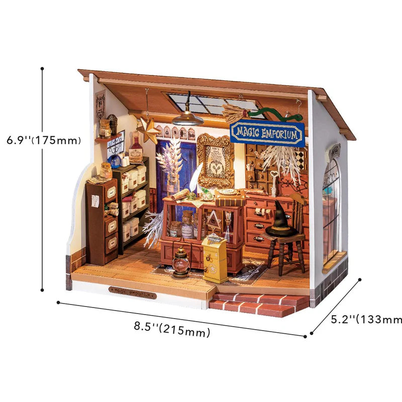 Load image into Gallery viewer, Rolife Kiki's Magic Emporium DIY Miniature House Kit