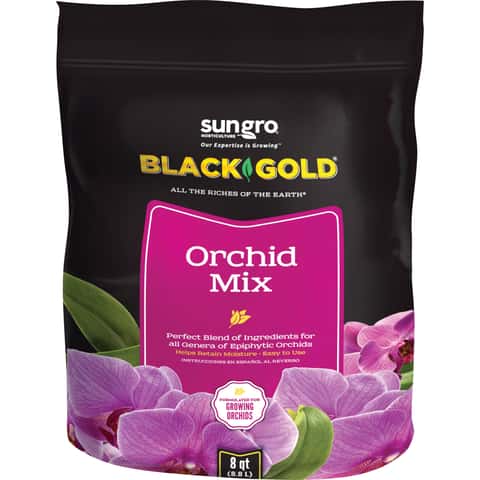 Load image into Gallery viewer, Black Gold Organic Orchid Potting Mix 8 qt