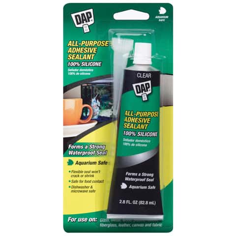 Load image into Gallery viewer, DAP Clear Silicone All Purpose Sealant and Adhesive 2.8 oz