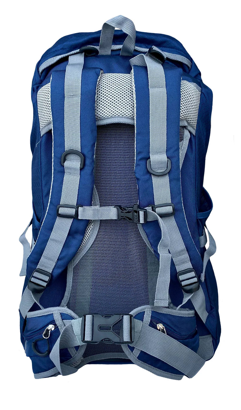 Load image into Gallery viewer, Ledge Kinetic 40 Liter Hiking Backpack (Blue)