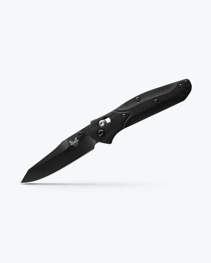 Load image into Gallery viewer, 945 Mini Osborne | Black & Blue G10