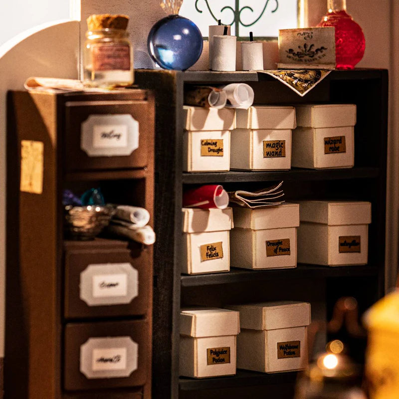 Load image into Gallery viewer, Rolife Kiki's Magic Emporium DIY Miniature House Kit