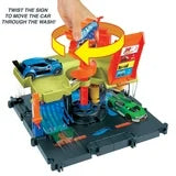 Load image into Gallery viewer, Hot Wheels City Downtown Express Car Wash Playset, With 1 Toy Car