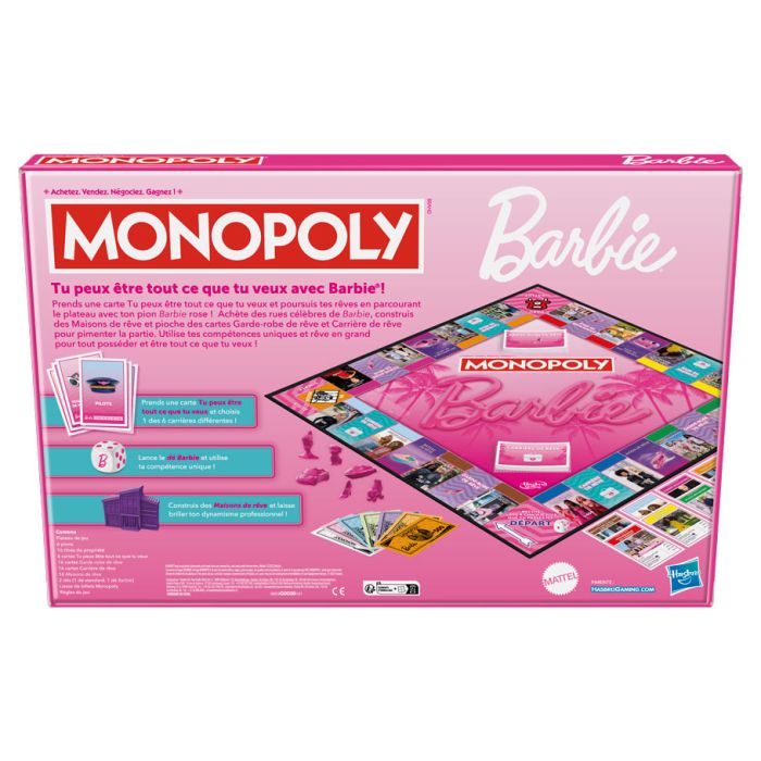 Load image into Gallery viewer, Monopoly Barbie Board Game