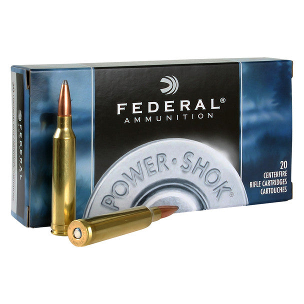Load image into Gallery viewer, FEDERAL Power-Shok 45-70 Government 300 Grain Hot-Cor HP Ammo, 20 Round Box