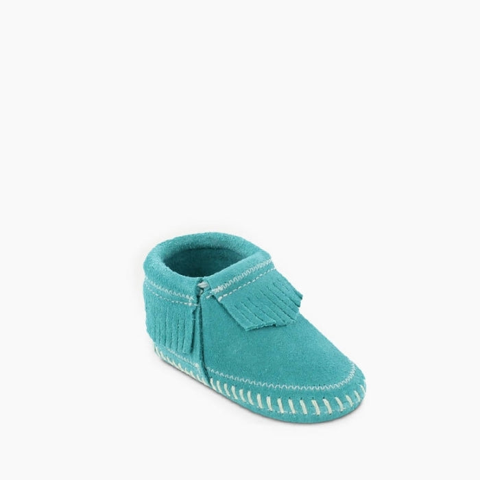 Load image into Gallery viewer, Minnetonka Toddler's 1-4 Riley Bootie Turquoise