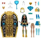 Load image into Gallery viewer, Monster High Skulltimate Secrets Monster Mysteries Playset, Cleo De Nile Doll With 19+ Surprises