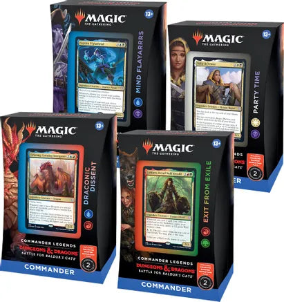 : Magic: The Gathering Streets of New Capenna Commander Deck –  Obscura Operation + Collector Booster Sample Pack : Toys & Games