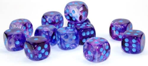 Chessex Nebula Nocturnal Blue Luminary 16 MM Set – shop