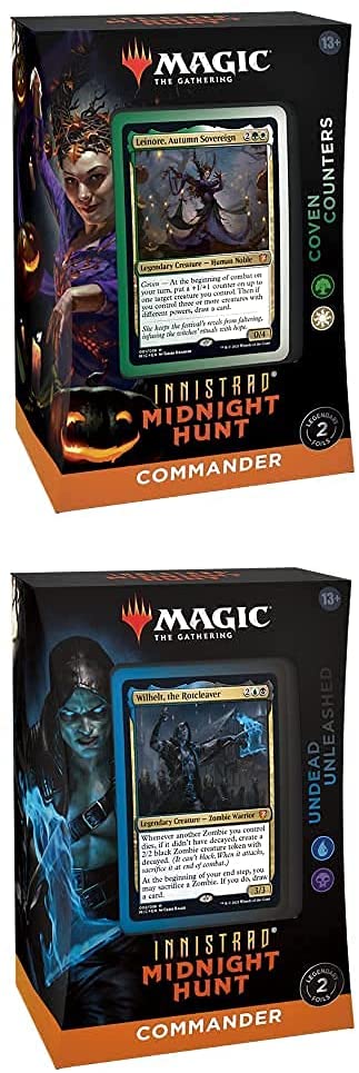 Wizards of The Coast Magic The Gathering Innistrad: Midnight Hunt Commander  Deck Styles May Vary C89550000 - Best Buy