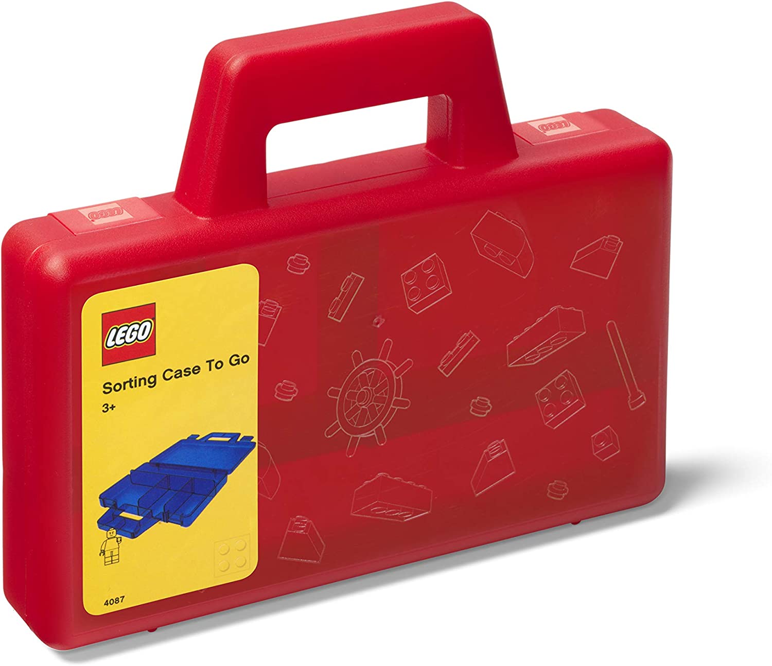 Lego Sorting Box to-Go - Travel Case with Organizing Dividers - Red –  shop.generalstorespokane