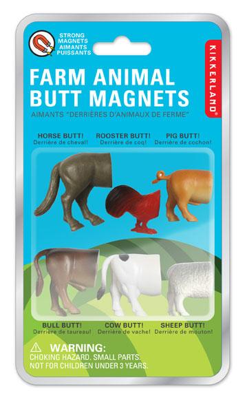 Farm Animal Butt Magnet