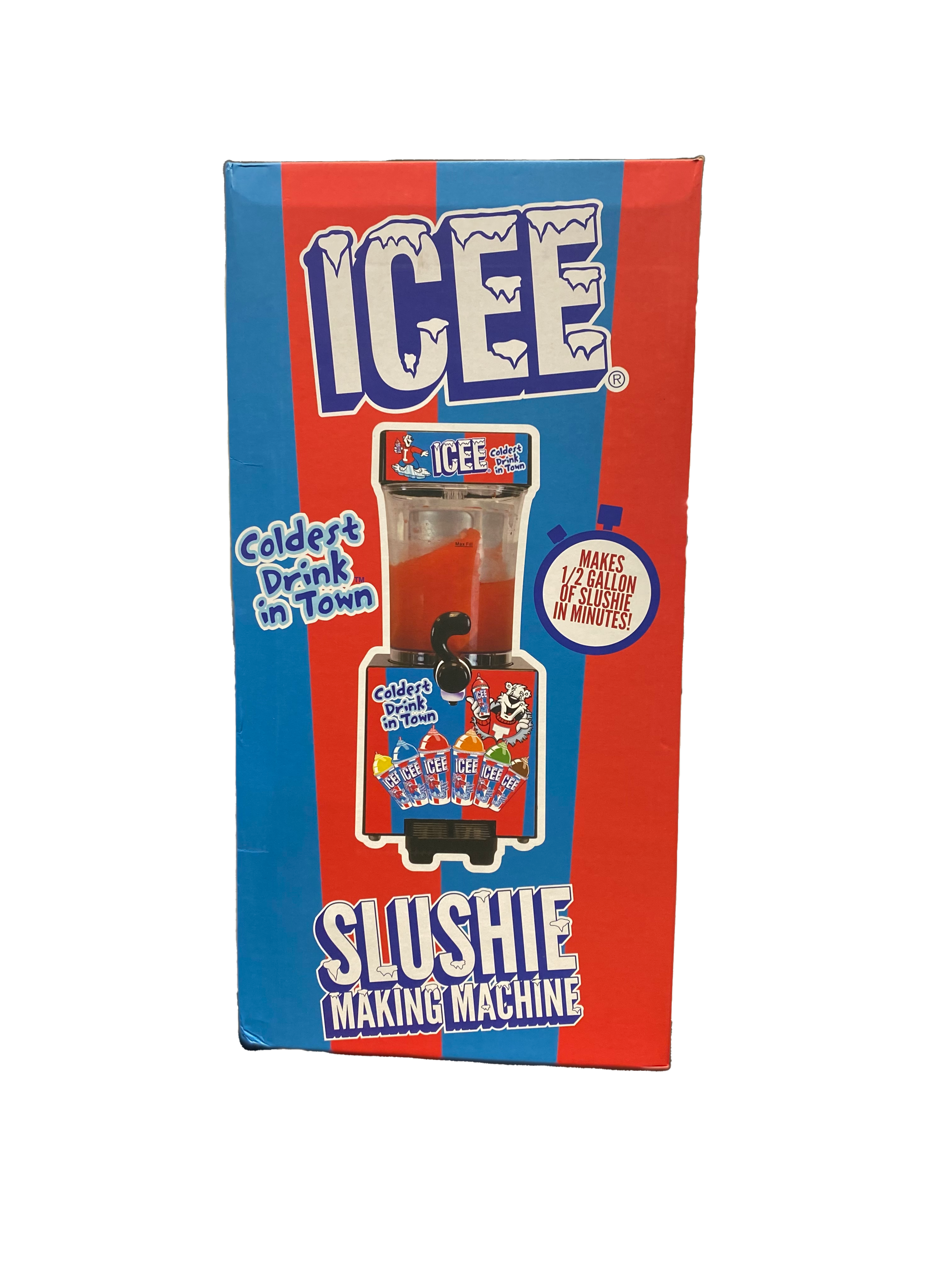 iscream Genuine ICEE Brand Counter-Top Sized ICEE Slushie Maker