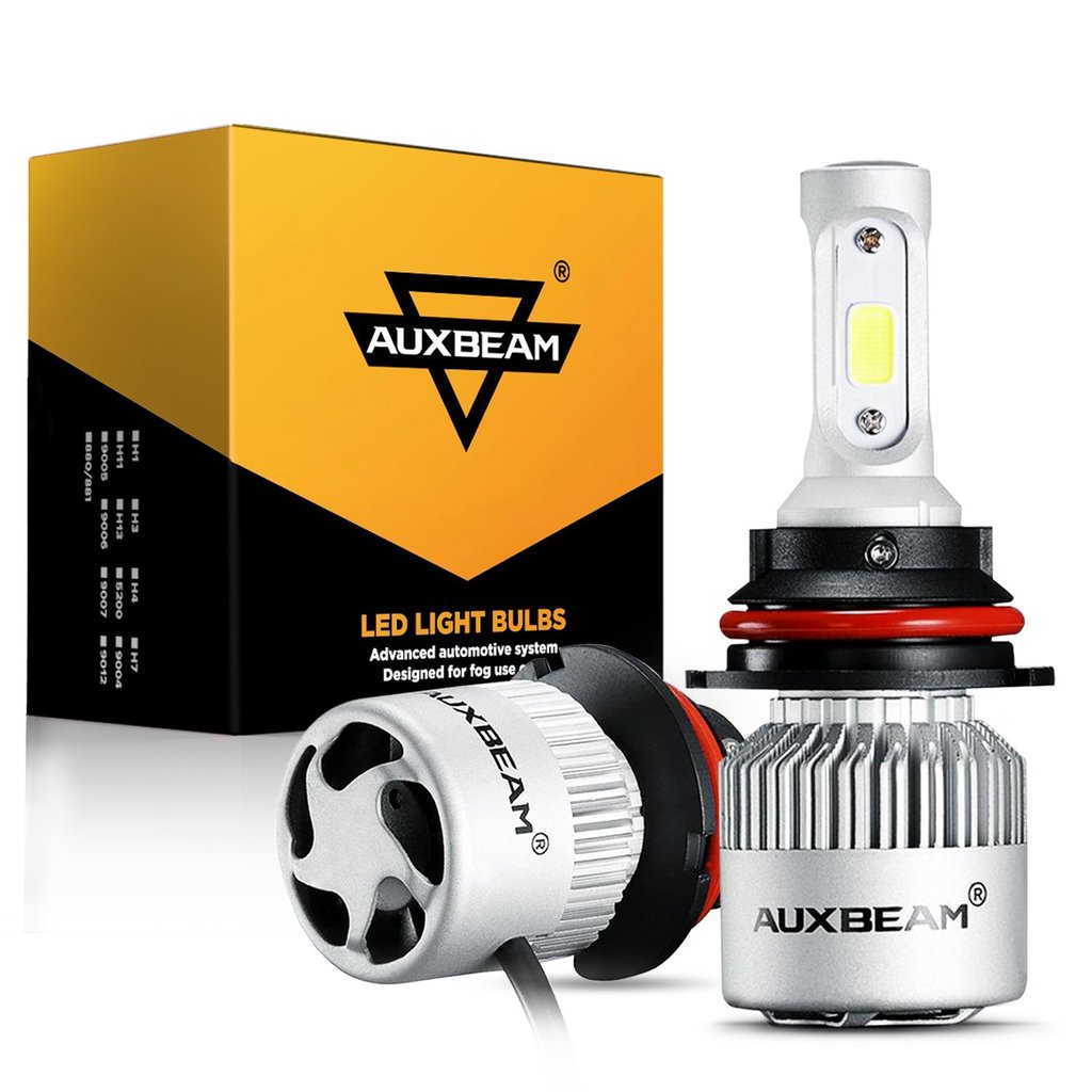 AUXBEAM LED Head Light Bulbs 9007/HB5 S2-Series COB LED 270°/360° Beam –  shop.generalstorespokane