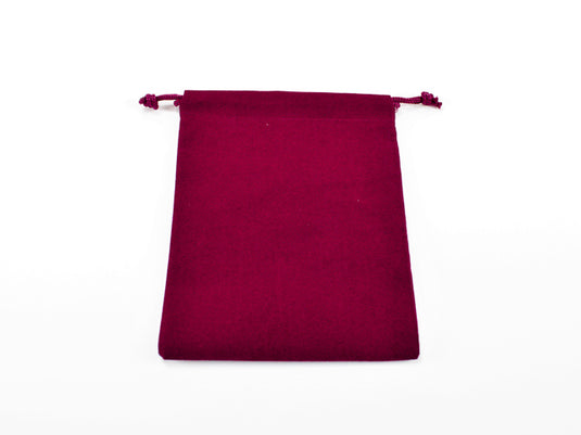 Chessex Dice Bag Suedecloth (S) Burgundy 4