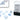 Borealis Mini-hedral Icicle/light blue Luminary 7-Die