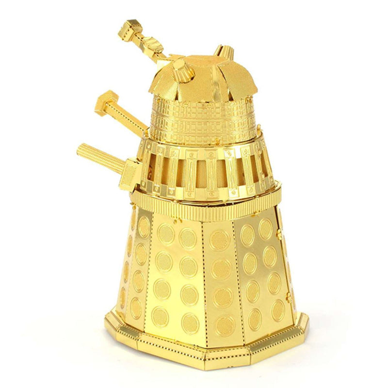 Load image into Gallery viewer, Metal Earth Doctor Who Gold Dalek
