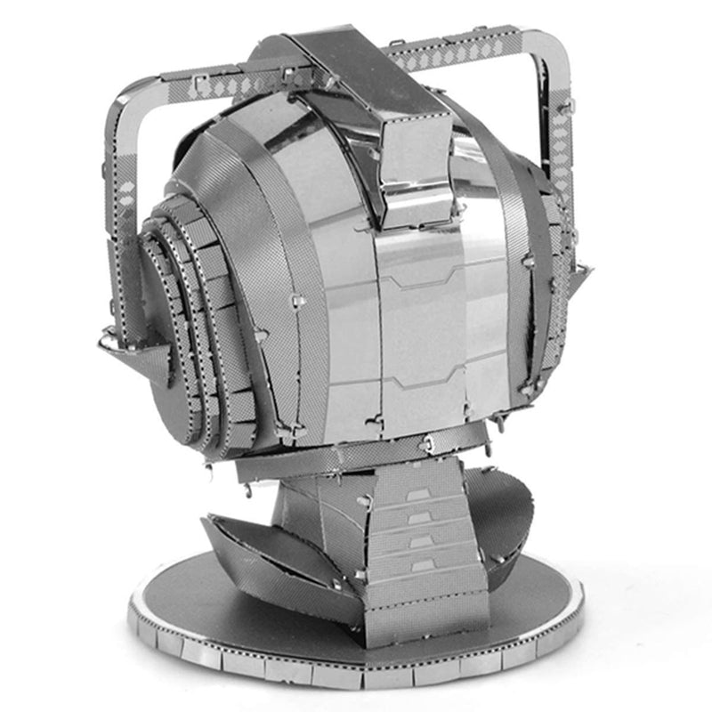 Load image into Gallery viewer, Metal Earth Doctor Who Cyberman Head
