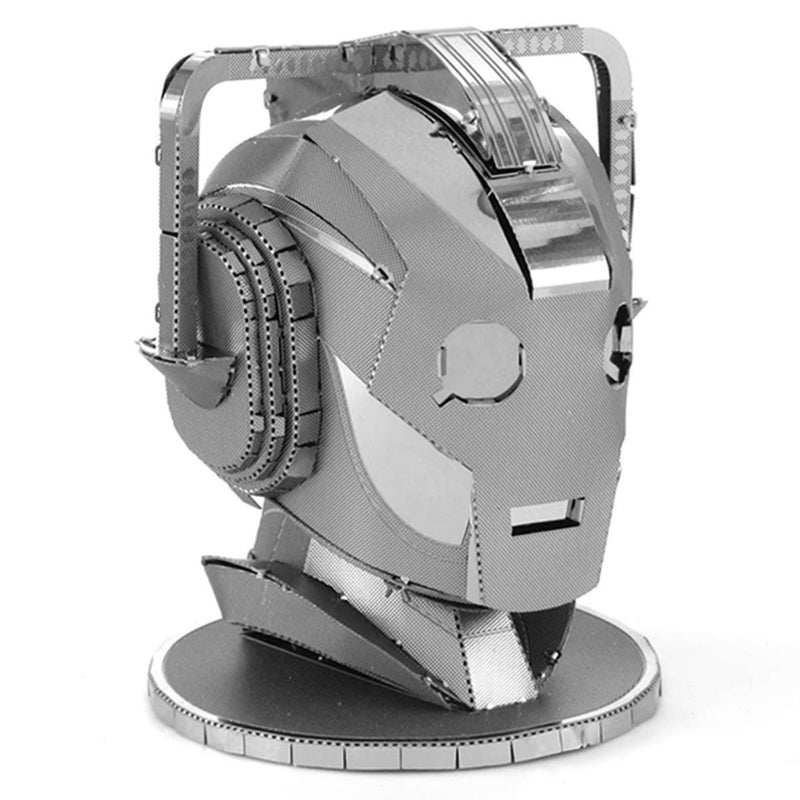 Load image into Gallery viewer, Metal Earth Doctor Who Cyberman Head
