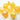 Chessex Borealis Canary/white Luminary Polyhedral 7-Dice Set (with bonus die)