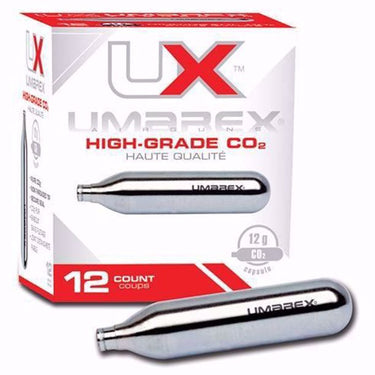Umarex 12 Gram Co2 Cartridges For Airguns And Paintball Guns 12 Pack