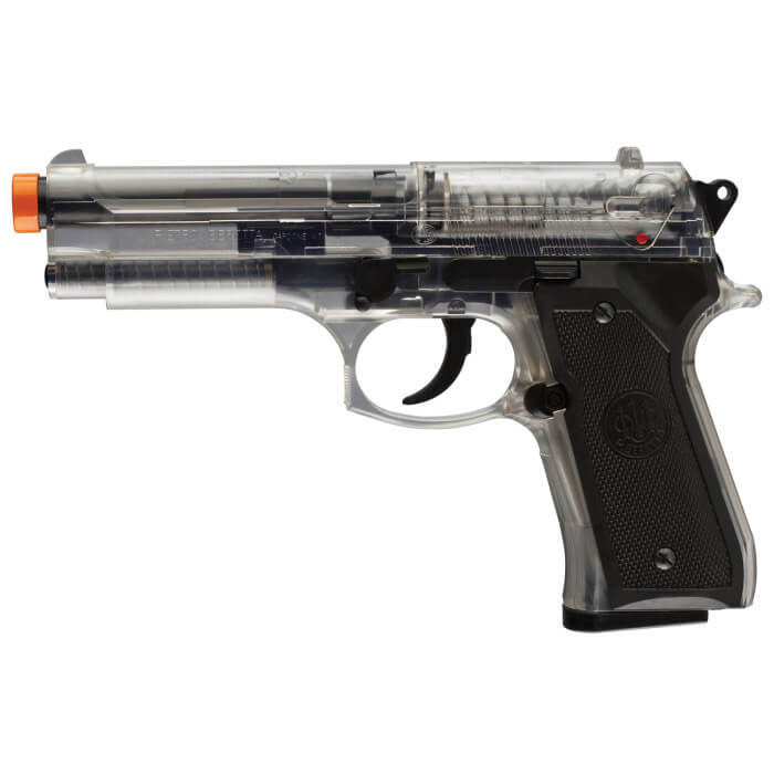 Load image into Gallery viewer, BERETTA 92FS SPRING 6MM AIRSOFT PISTOL - CLEAR : UMAREX AIRGUNS
