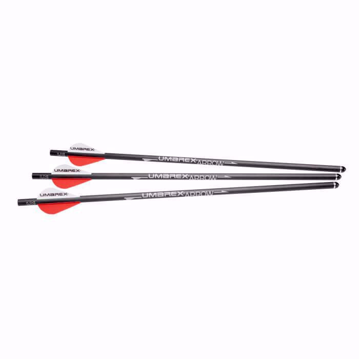 Load image into Gallery viewer, UMAREX AIRJAVELIN AIR ARCHERY ARROWS WITH FIELD TIPS 6-PACK
