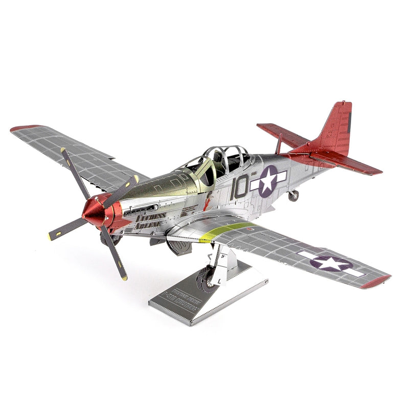 Load image into Gallery viewer, Metal Earth Premium Tuskegee Airmen P-51D Mustang
