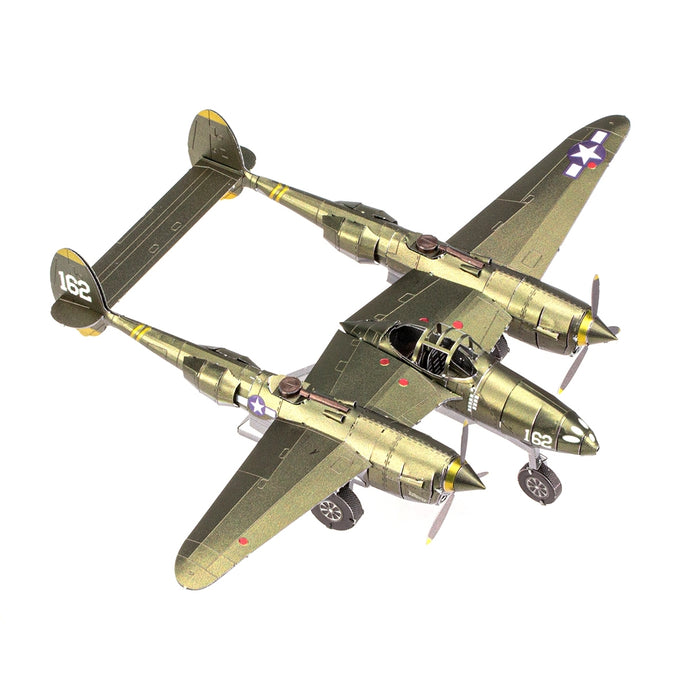 Metal Earth Premium P-38 Lightning