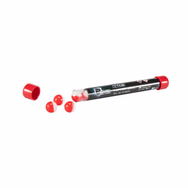 Load image into Gallery viewer, P2P PEPPER ROUNDS .50 CAL RED/WHITE 10 CT
