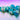 Chessex Gemini Pearl Turquoise-White/blue Luminary Polyhedral 7-Dice Set