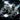 Borealis Light Smoke/silver Luminary Polyhedral 7-Dice Set