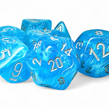 Luminary Mega-hedral Sky/Silver Luminary 7-Die Set