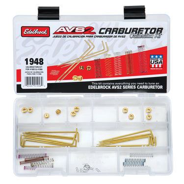 Edelbrock Edelbrock AVS2 Series Carburetor Calibration Kit #1948