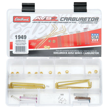 Edelbrock Edelbrock AVS2 Series Carburetor Calibration Kit #1949