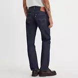 Levi's Men's 501 Original Fit Straight Jean (Rinse Dark Wash) Size 42X32