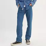 Levi's Men's 501 Original Fit Button Fly Non-Stretch Jeans (Medium Stonewash) Size 42X32