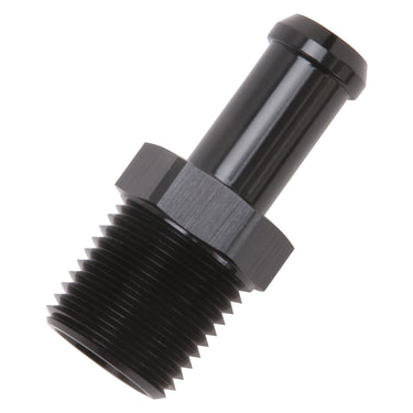 Edelbrock Heater Hose End Fitting - Straight with 1/2" NPT and 1/2" Barb.