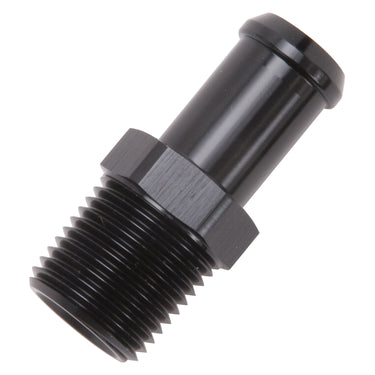 Edelbrock Heater Hose End Fitting - Straight with 1/2" NPT and 5/8" Barb.