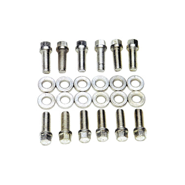 Edelbrock Skip to the beginning of the images gallery Intake Manifold Bolt Set For 1986 & earlier S/B Chevy Edelbrock Manifolds