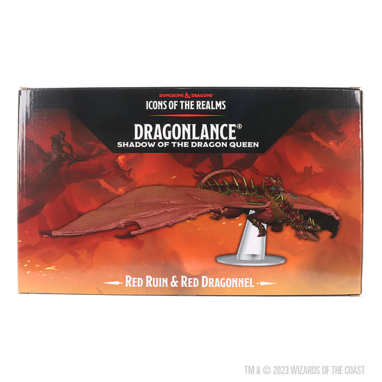 D&D ICONS OF THE REALMS: DRAGONLANCE - RED RUIN & RED DRAGONNEL