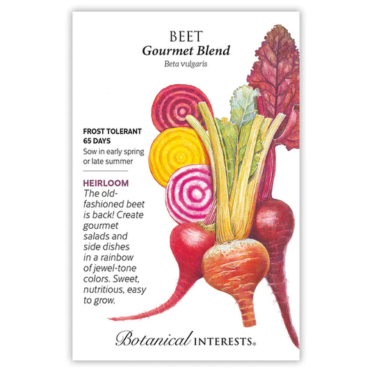 Botanical Interests Gourmet Blend Beet Seeds