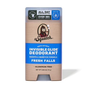 Dr. Squatch Fresh Falls Invisible Glide Deodorant