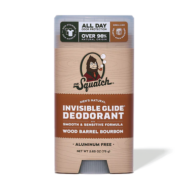 Dr. Squatch Wood Barrel Bourbon Invisible Glide Deodorant