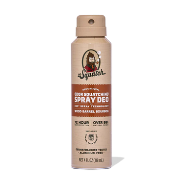 Dr. Squatch Wood Barrel Bourbon Spray Deodorant