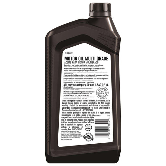 Ace 5W-30 4-Cycle Multi Grade Motor Oil 1 Qt