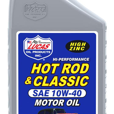 Lucas Hot Rod & Classic Car 10W-40 Motor Oil