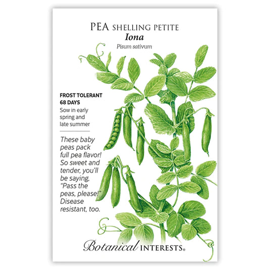Iona Shelling Petite Pea Seeds SKU:#0303