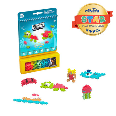 Plus Plus Puzzle By Number® Activity Pad - Ocean